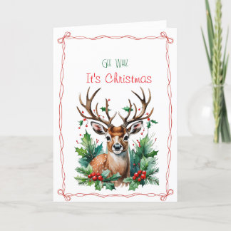 Gee Whiz É o Cartão de Férias de Natal Dobrado