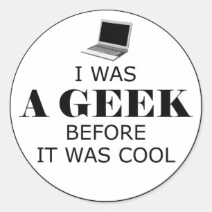 Geek antes que estiver etiquetas legal