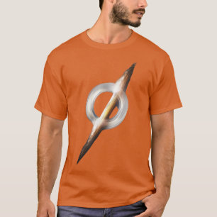 Geek de Ciências legal T Camisa Buraco Negro