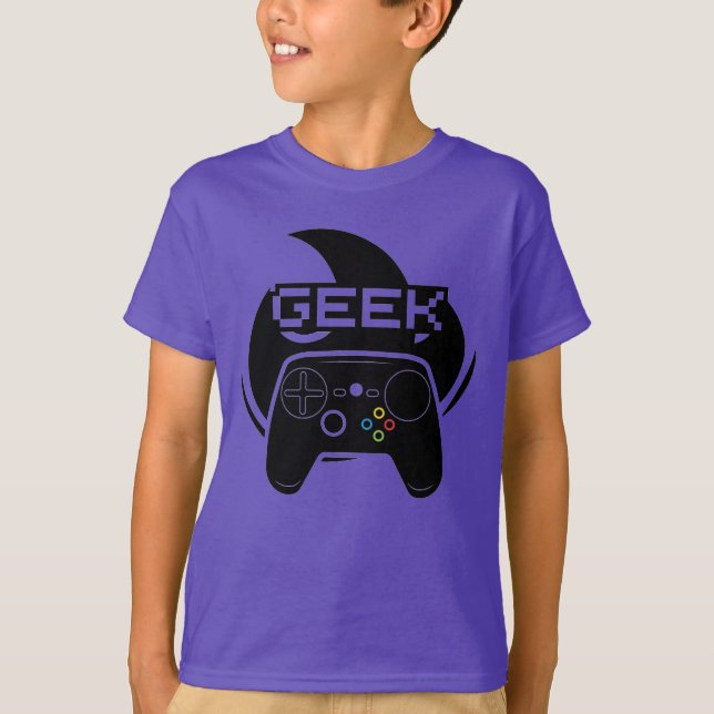Geek de jogador T-Shirt (Frente)