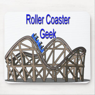 Geek Mousepad da montanha russa