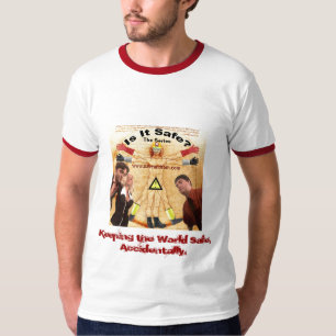 Geeks da segurança: T-shirt do molde de SVI