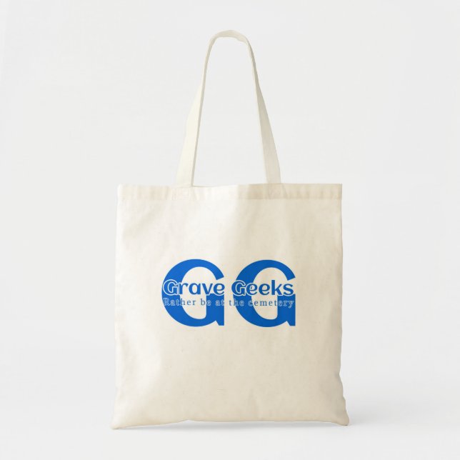 Geeks Graves Bolsa Azul (Frente)