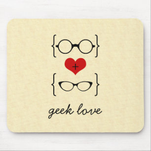 Geeky Glass Mousepad