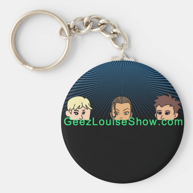 Geez Louise Group Dark Chaveiro (Frente)