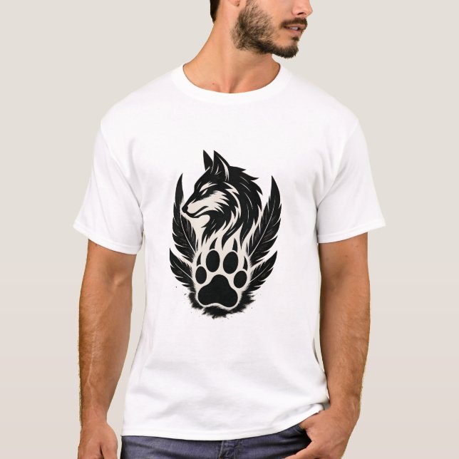 Geist des Waldes T-Shirt (Frente)