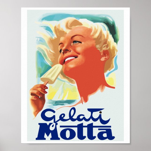 GELATI MOTTA POSTER (Frente)
