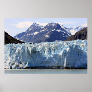 Geleira no impressão de Alaska