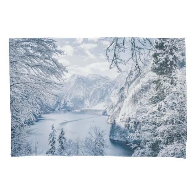Gelo e neve | Lago Königssee, Alemanha (Frente)