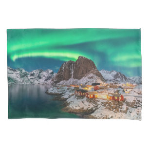 Gelo e neve Luzes Nortes, Noruega