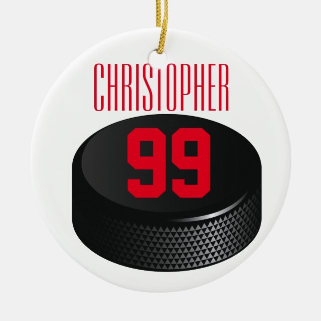 Gelo Hocky - enfeites de natal (Frente)