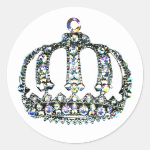 Gem de um autocolante Tiara