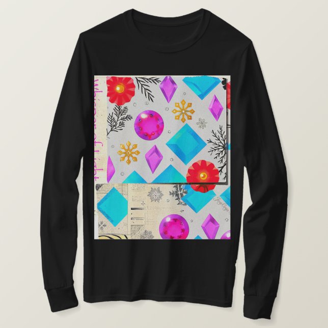 Gem Glow | Camisa Manga Longa Light Series by JoyC (Frente do Design)