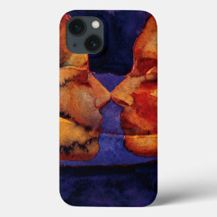 Gêmeo pequeno do espelho com figura