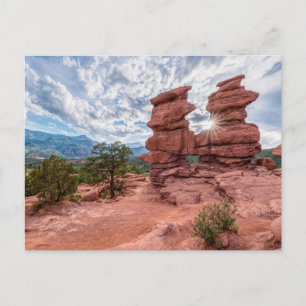 Gêmeos Siameses Colorado Sunburst Cartão Postal