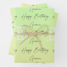 Gemini Colorstrolgy Birthday