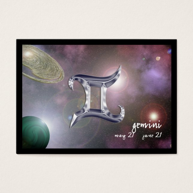 Gemini O ACEO Gêmeos (Frente)