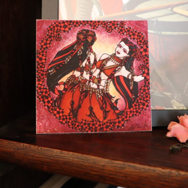 Gemini Original Belly Dance Art Poster (Criador carregado)