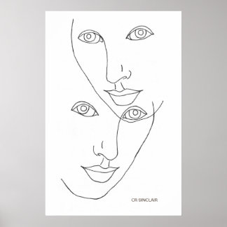 "GEMINI" por CR Sinclair Poster