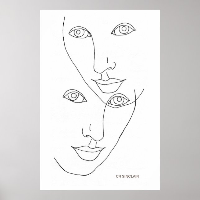 "GEMINI" por CR Sinclair Poster (Frente)