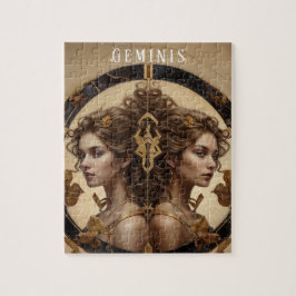 Geminis Female Jigasw Quebra-cabeça