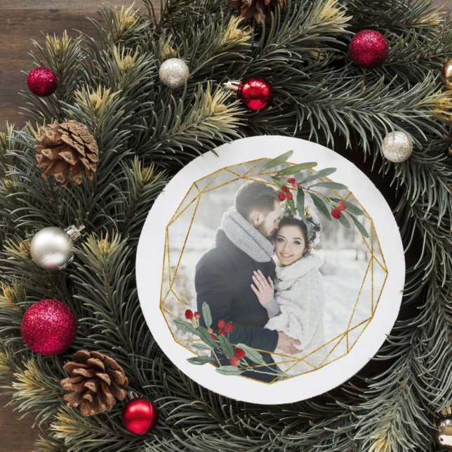 Gemstone | Cartão com fotos de férias (Criador carregado)