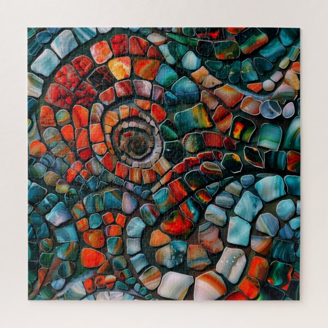 Gemstone Mosaic Quebra-cabeça (Vertical)