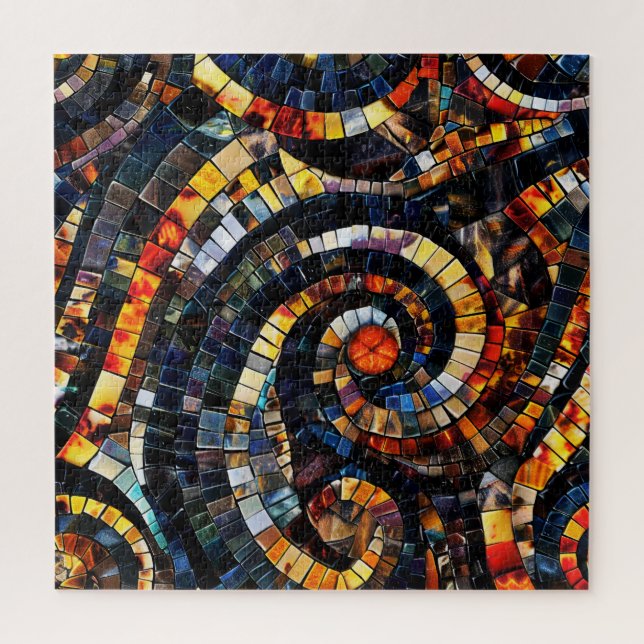 Gemstone Mosaic Quebra-cabeça (Vertical)