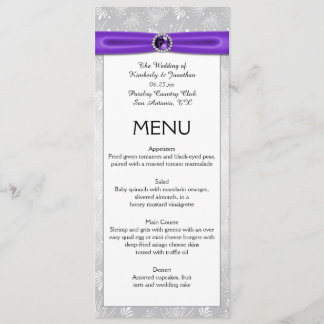 Gemstones Roxos de Prata Menu Intermitências de Es