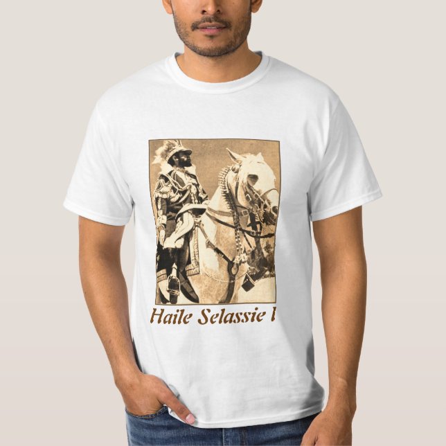 General Haile Selassie Eu Camisa (Frente)