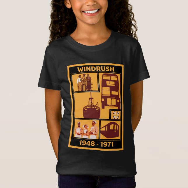 Generation Windrush British History T-Shirt (Frente)