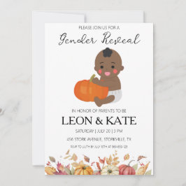 gênero de abóbora revela convites