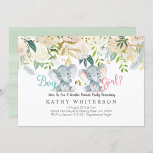 Gênero elefante revela convite Botânico