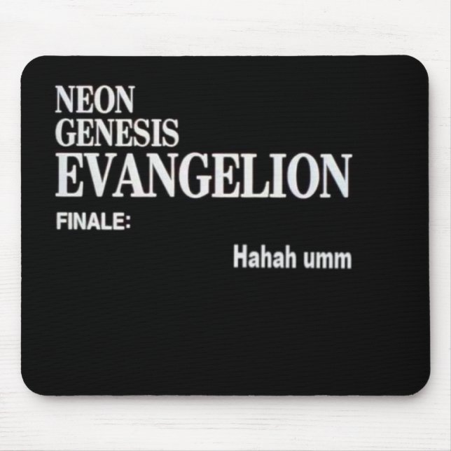 Génese de néon: Mousepad de Evangelion (Frente)