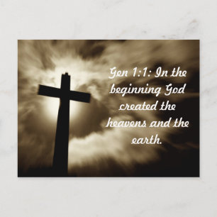 Gênesis 1,1 Cartões postais