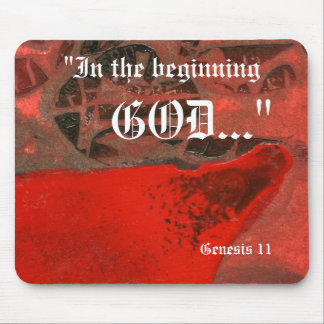 Gênesis 1:1 Mousepad
