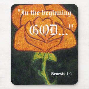 Gênesis 1:1 Mousepad