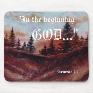 Gênesis 1:1 Mousepad
