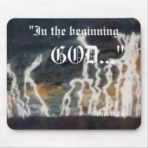 Gênesis 1:1 Mousepad