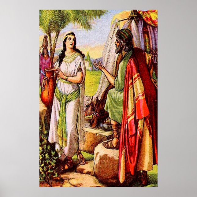 Gênesis 24 A Esposa para Isaac poster (Frente)