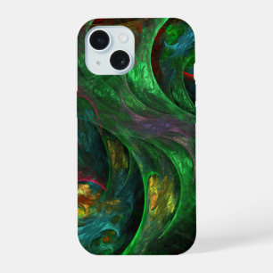 Genesis Abstrato Art Verde
