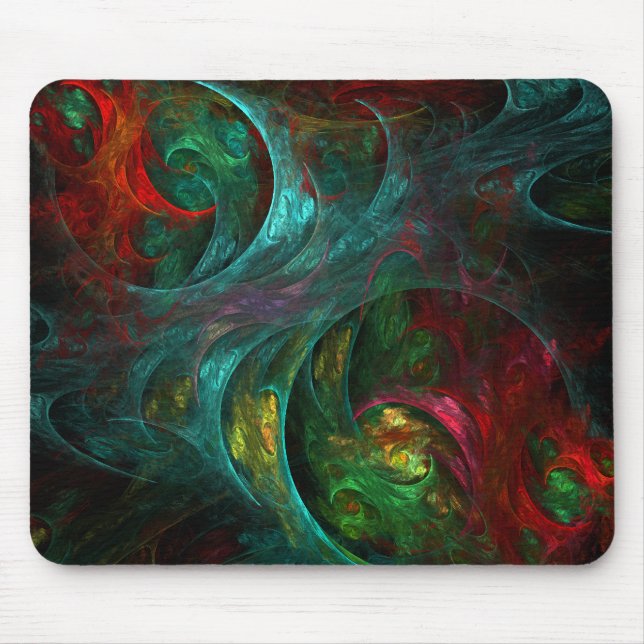 Genesis Nova Abstrato Art Mousepad (Frente)