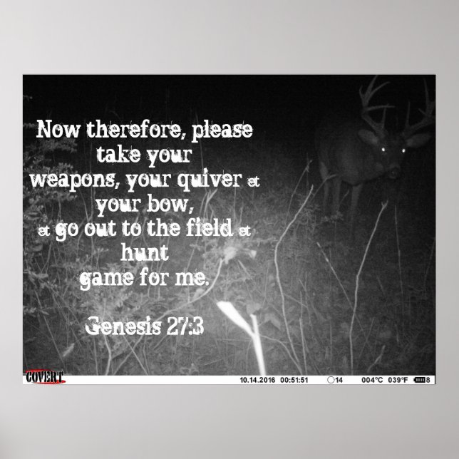 Gênesis Poster de Monstro da Câmera de Rastreio 27 (Frente)