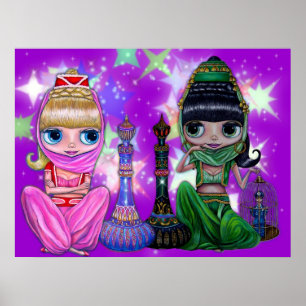 Genie Bom/ Poster Genie Mau