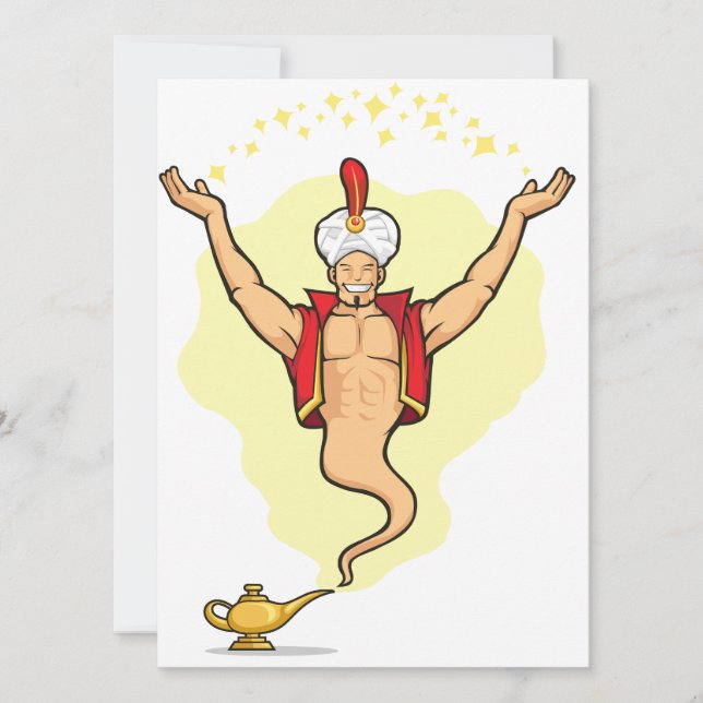 Genie Concedendo O Desejo (Frente)