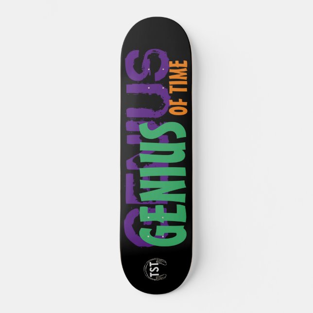 GÊNIO DO TEMPO / SKATEBOARD JMT (Frente)