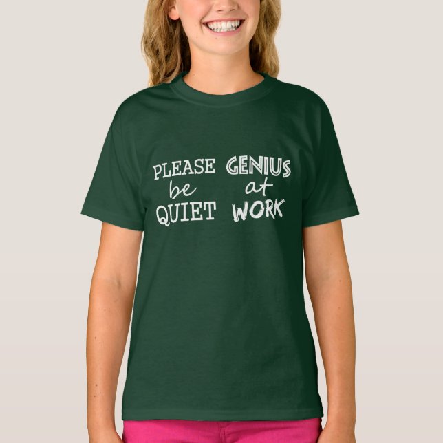 Gênio em Camisas e jaquetas de Trabalho (Frente)