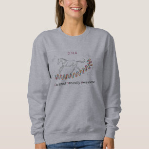 Gênio Galopante: Cavalo e DNA Helix T-Shirt