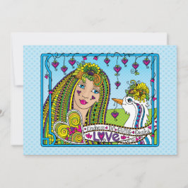 Gentileza Ao Dar_Carta Plana 7"x5"