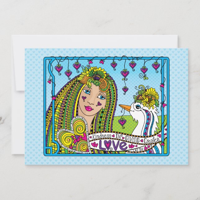 Gentileza Ao Dar_Carta Plana 7"x5" (Frente)